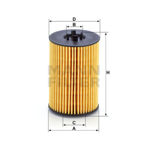 Фильтр масляный MANN-FILTER HU 7020 Z